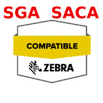La compatibilidad del software de gestión de almacenes SGA SACA ha sido validada por Zebra